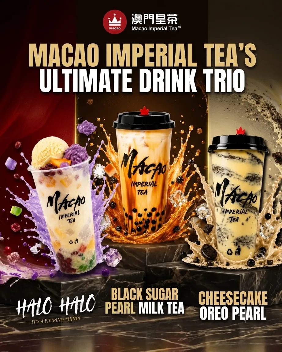 Macao Imperial Tea signature series drinks